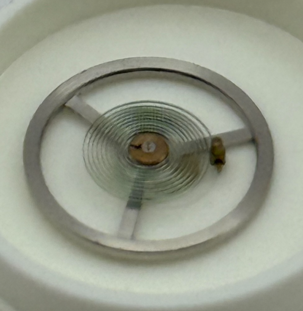 Ebosa 65 Balance Wheel Complete And Spring  10½’’’ 942 Watch Movement Parts NOS