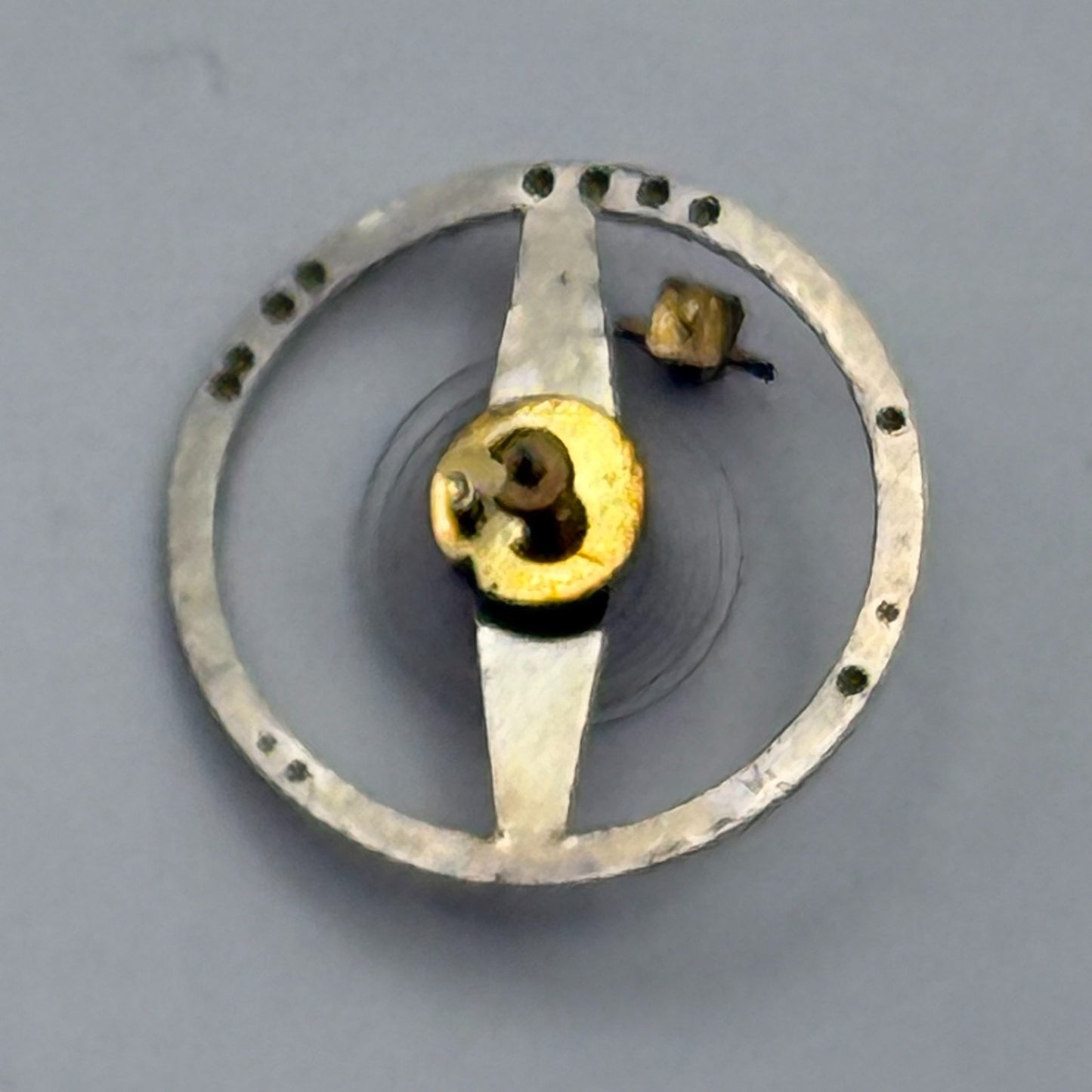 Cattin 51 Balance Wheel Complete And Spring 10½’’’ Renata Watch Movement Parts 