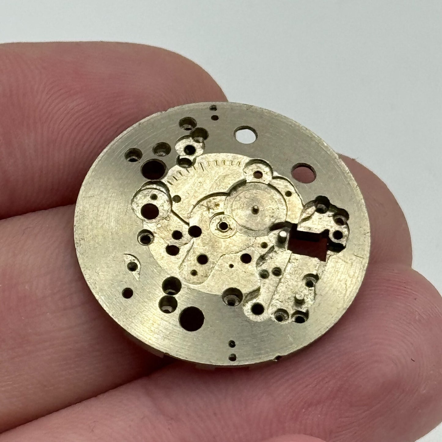 25.6mm Men's ETA 1147 Doxa 11 1/2 Manual Wind Watch Movement Main Plate PARTS