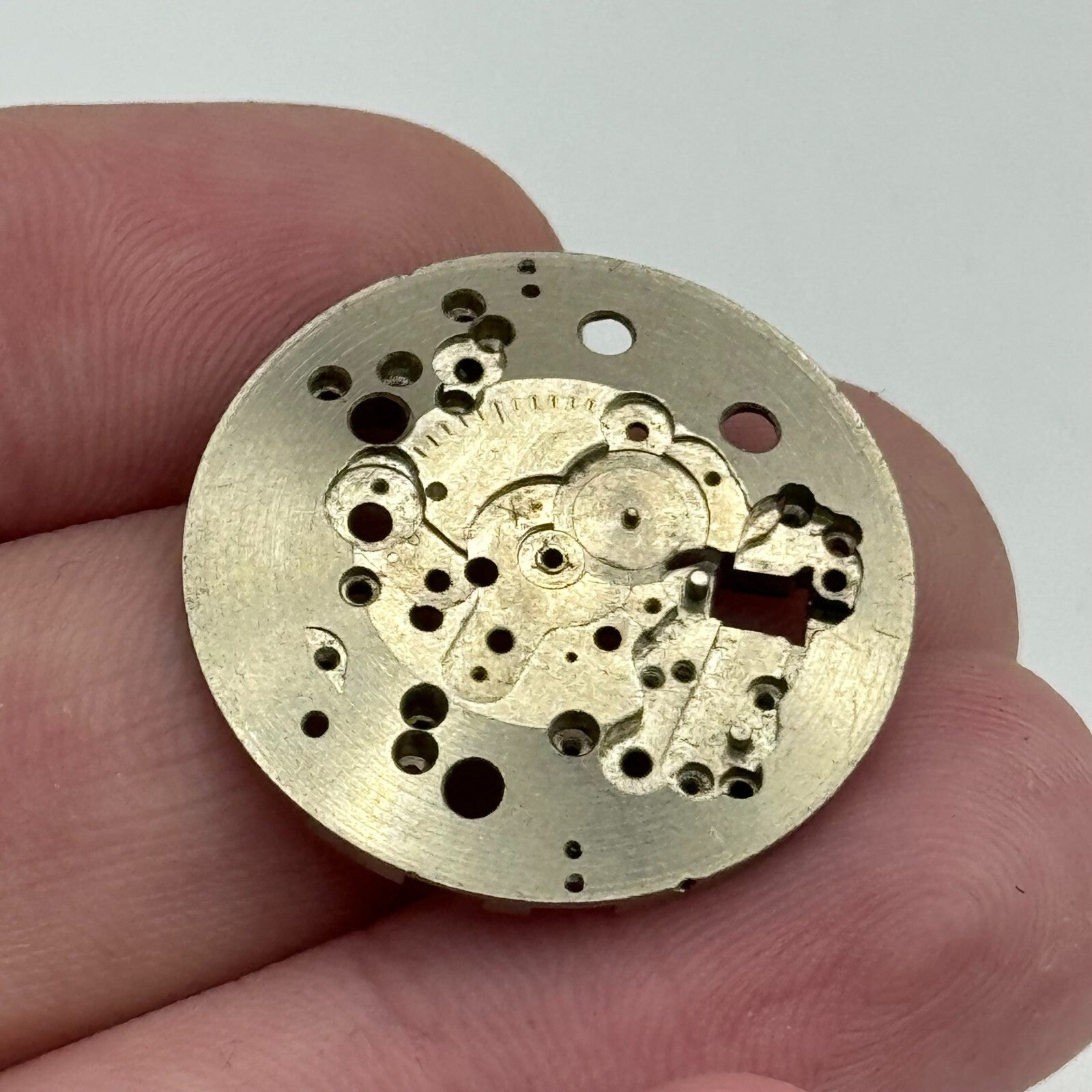 25.6mm Men's ETA 1147 Doxa 11 1/2 Manual Wind Watch Movement Main Plate PARTS