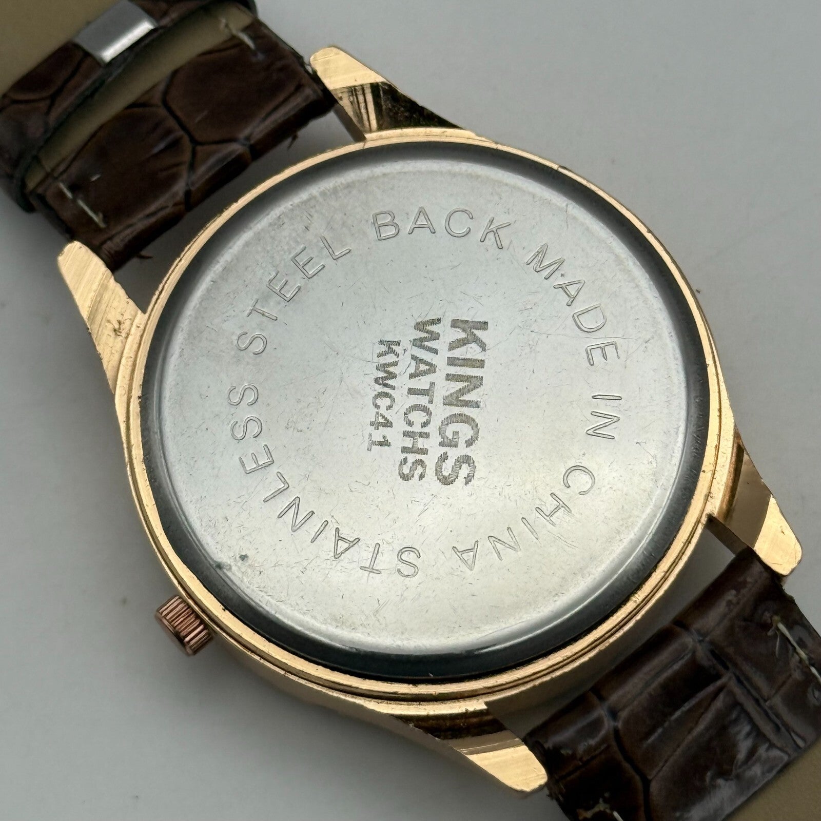 39mm Working Kings Jewelled Lady Bird 6544-3 Quartz Watch 9 Inches New Battery