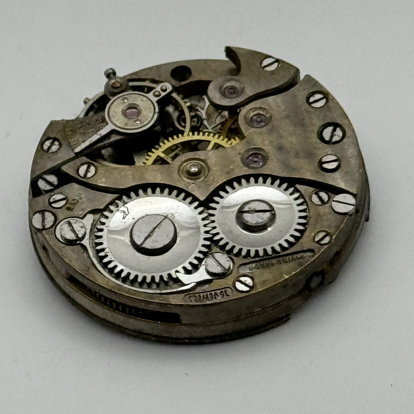 23.6mm SFG 15 Jewels Swiss Vintage Manual Wind Watch Movement PARTS SPARES