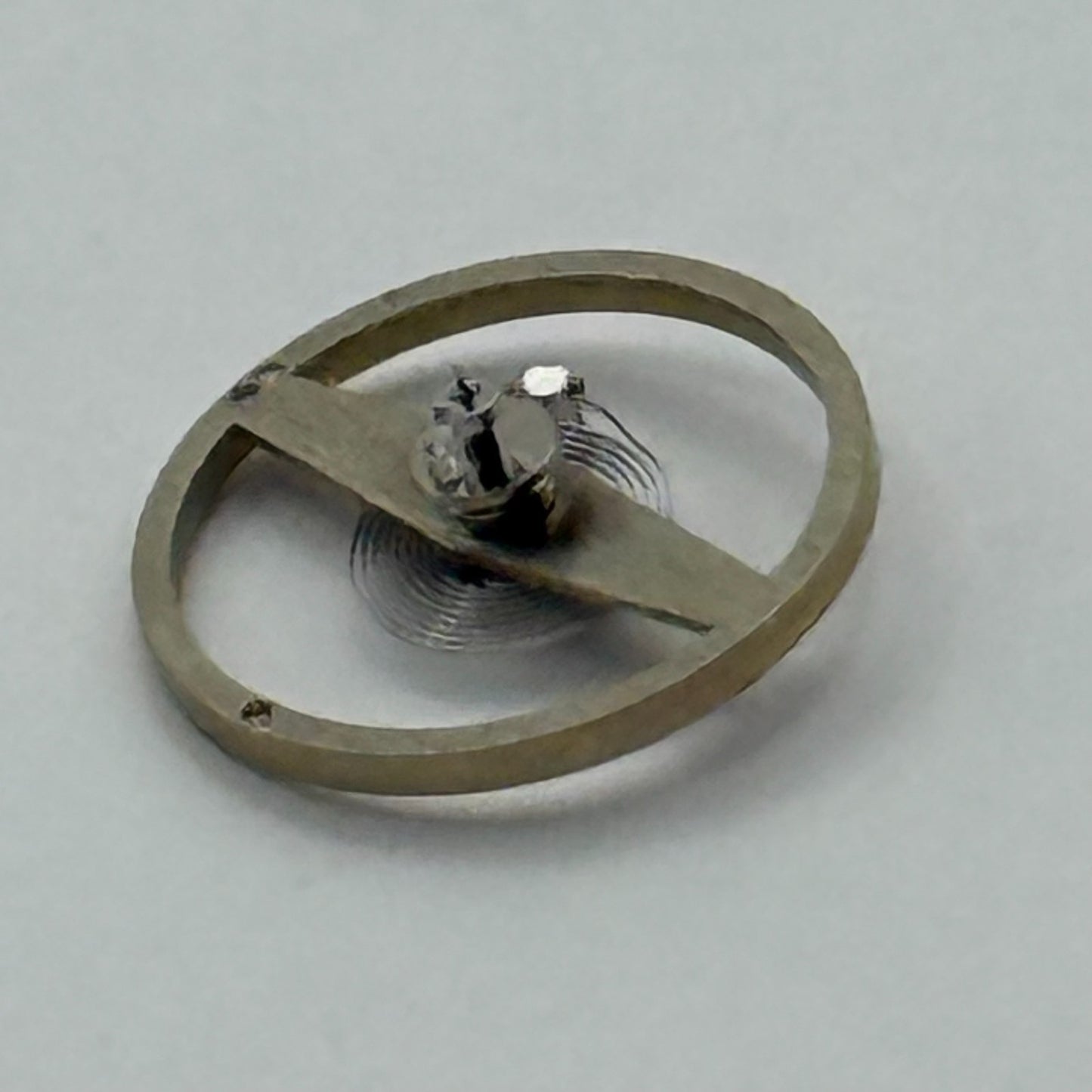 Amida 580 585 Balance Wheel Complete And Spring 1389 Watch Movement Parts NOS