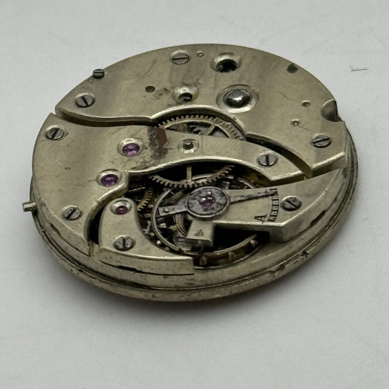 23.2mm E Gubelin Lucerne High Grade Manual Wind Swiss Watch Movement FOR PARTS