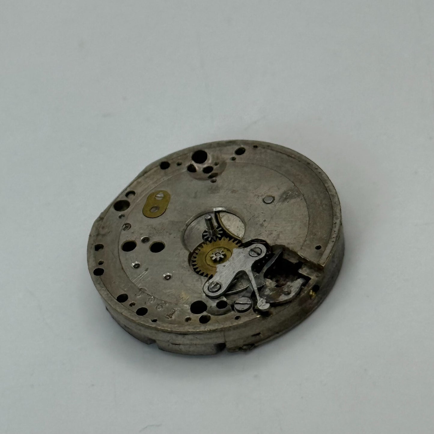 23.6mm Vintage R&S Rotheram & Sons Swiss Trench Watch Movement Manual Wind PARTS