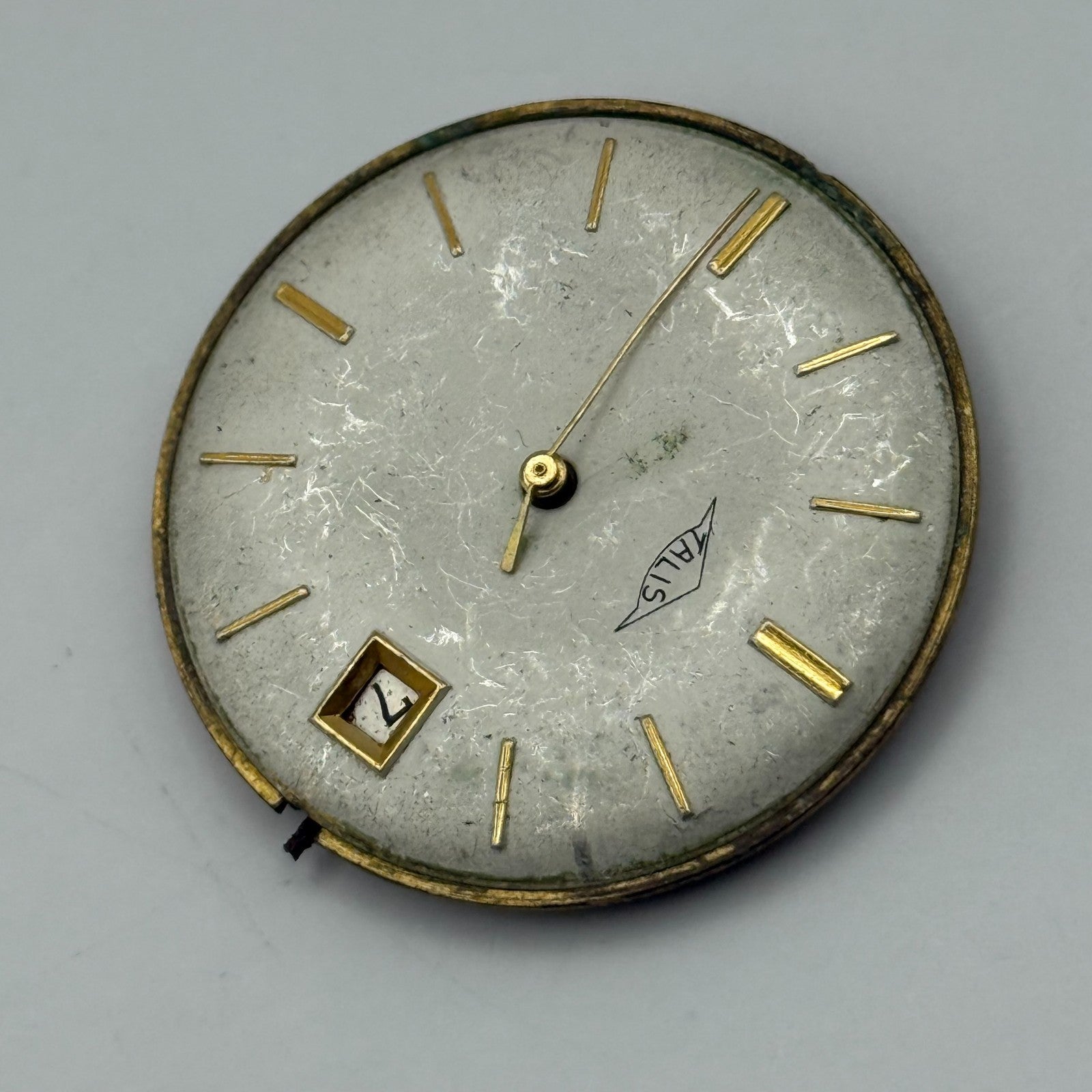 ETA 2408 Watch Movement Talis Manual Wind Vintage Swiss Parts Repair 30.9mm