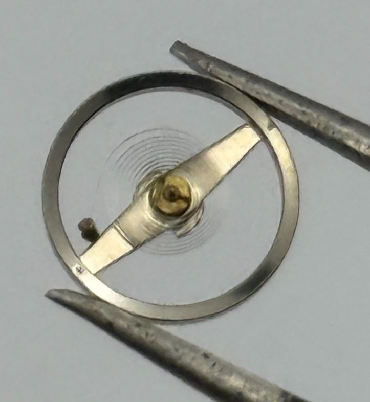 Oris 440 Balance Wheel Complete And Spring 6¾-8’’’ 974 M Watch Movement Parts 