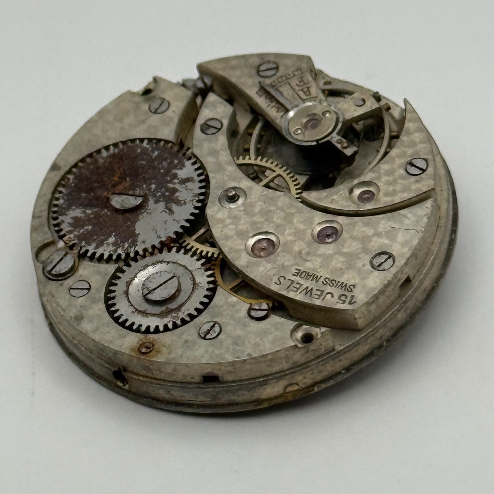 Patent 51482 Watch Movement Manual Wind Vintage Swiss Parts Repair 29.4mm