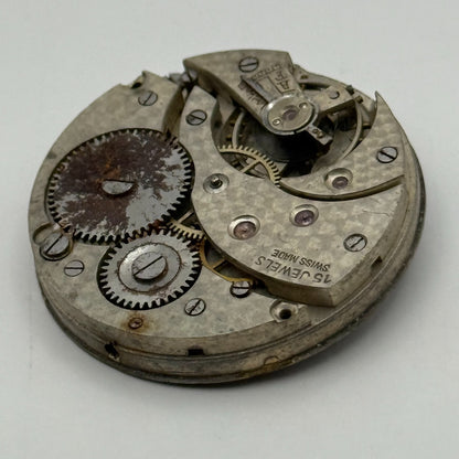 Patent 51482 Watch Movement Manual Wind Vintage Swiss Parts Repair 29.4mm