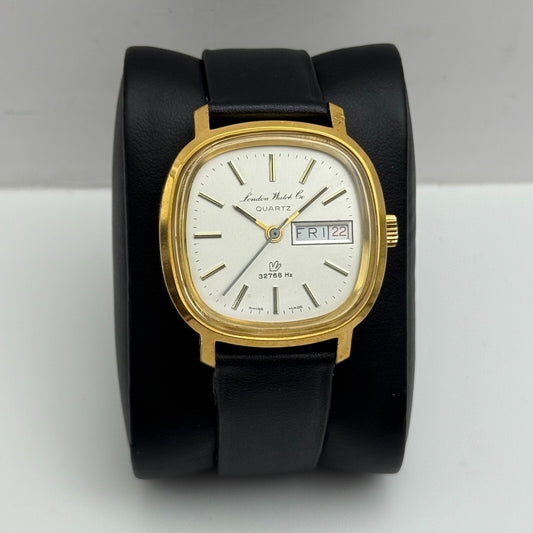 34mm London Watch Co 32768 Hz Ronda 2177 Swiss Quartz Watch Working With Issues