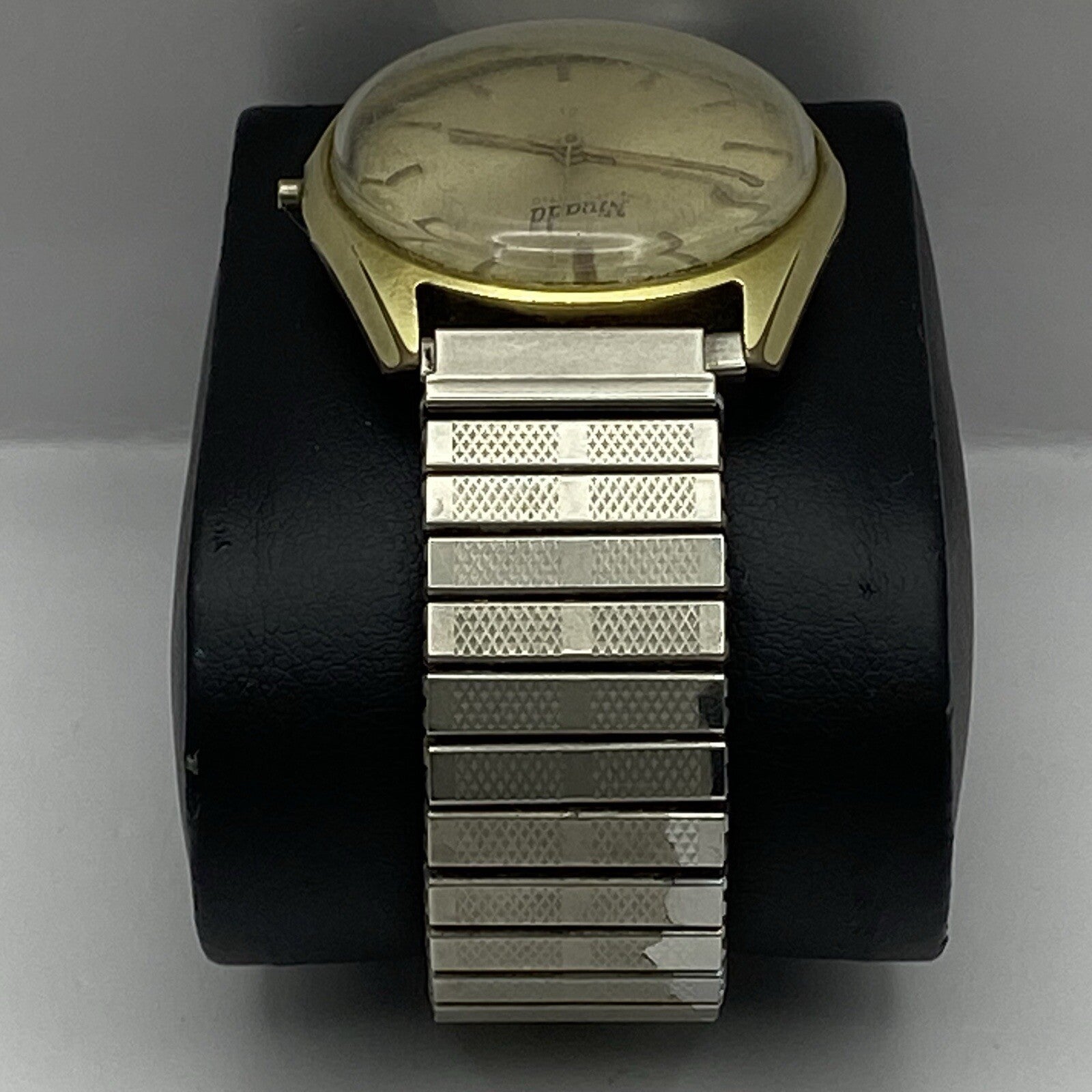 33mm Gents Nivada Automatic AS 1673 Watch Expandable Strap NON WORKING