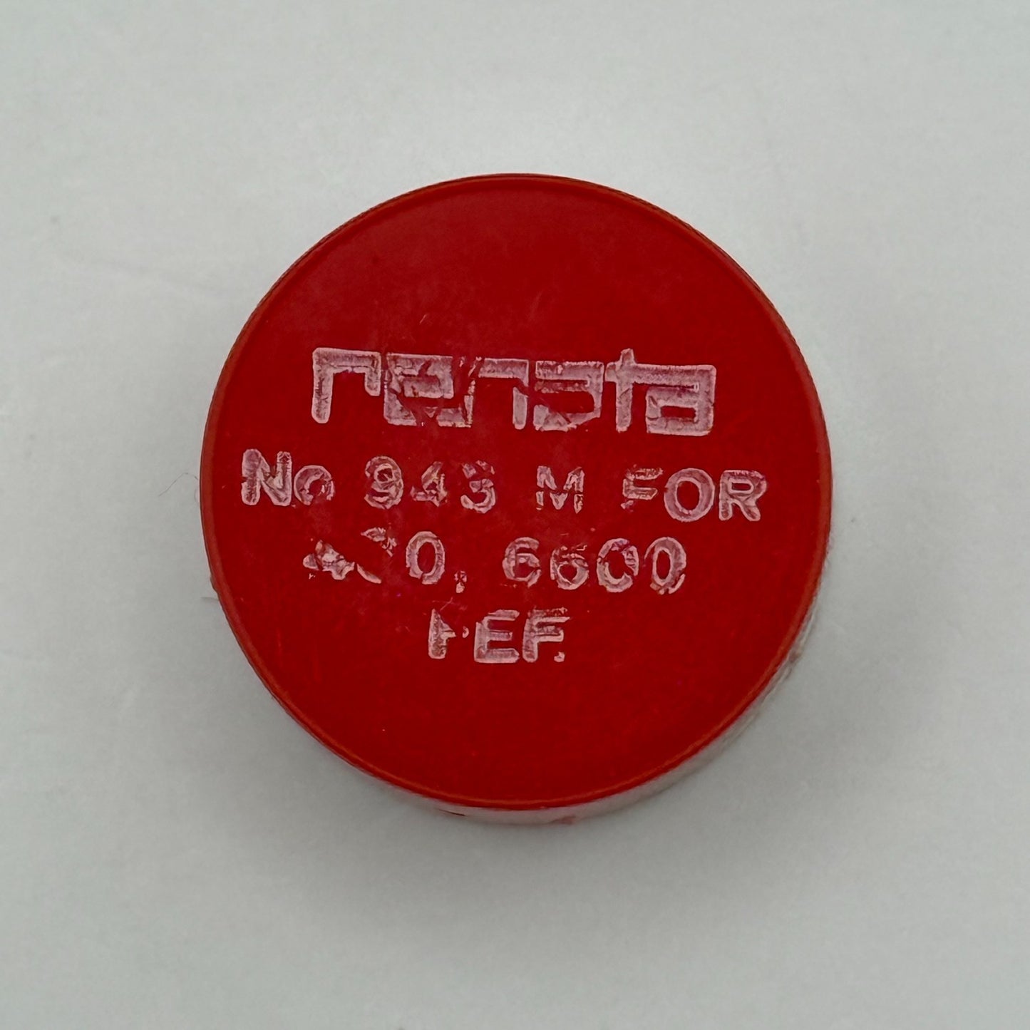 FEF 430 6600 Balance Wheel Complete And Spring 943 M Watch Movement Parts NOS