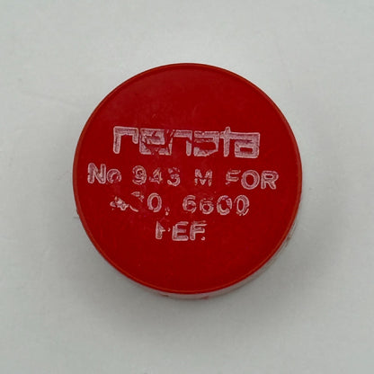 FEF 430 6600 Balance Wheel Complete And Spring 943 M Watch Movement Parts NOS