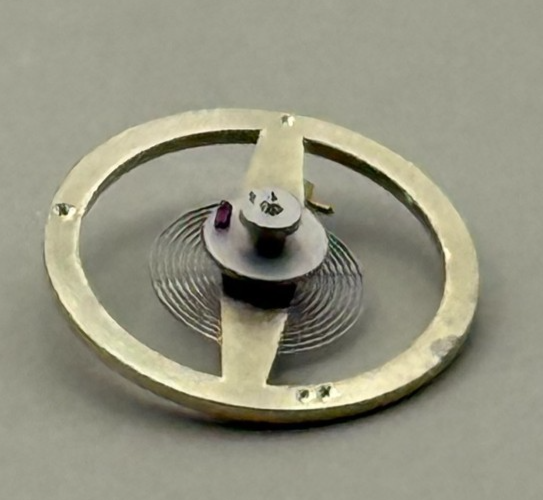 Amida 562 Balance Wheel Complete And Spring  8¾’’’ 874 Watch Movement Parts NOS