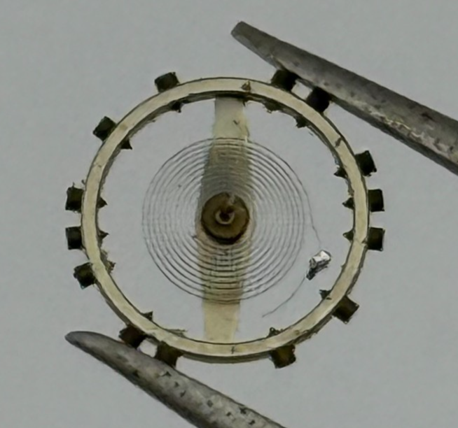 AS 1051 Balance Wheel Complete And Spring 5¼’’’ 34 M Watch Movement Parts NOS