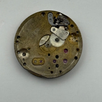 Vertex Revue 42 Watch Movement Manual Vintage Incomplete Parts Repair 19.6mm