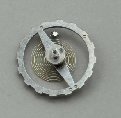 Ebosa 23 Balance Wheel Complete And Spring  11½’’’ 125 Watch Movement Parts NOS