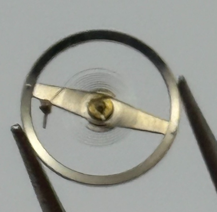 Oris 440 Balance Wheel Complete And Spring 6¾-8’’’ 974 M Watch Movement Parts 