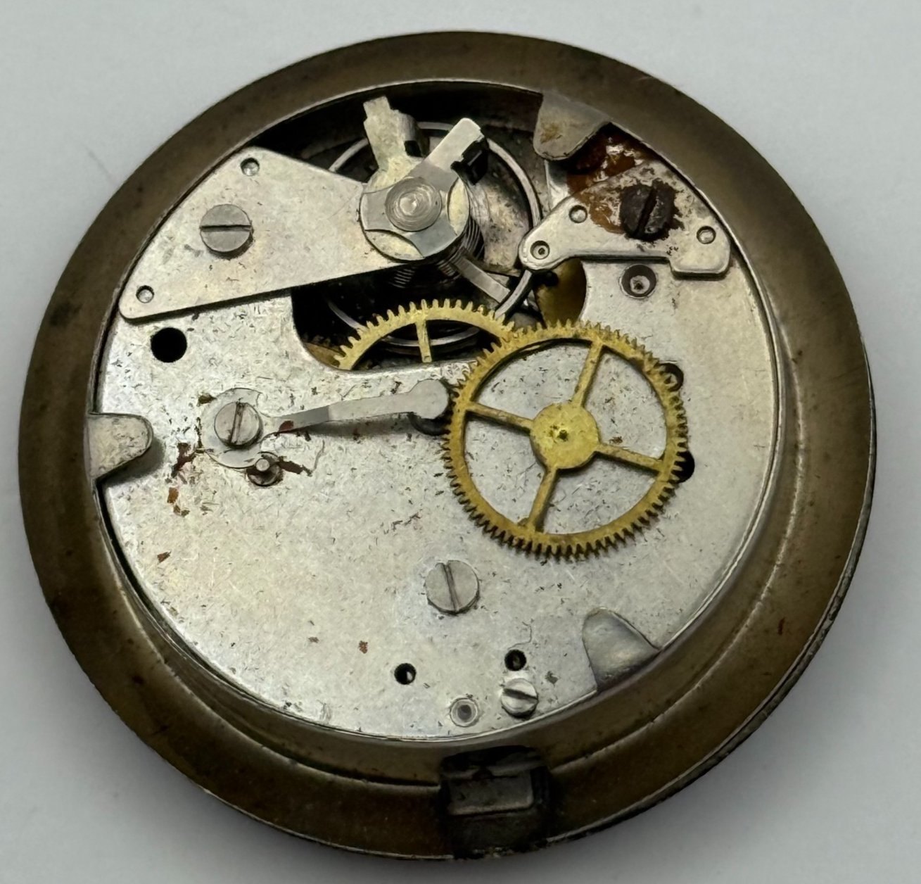 Colombo Style Grand Prix Day Date 1978-3 Watch Movement Manual Wind Parts 24mm