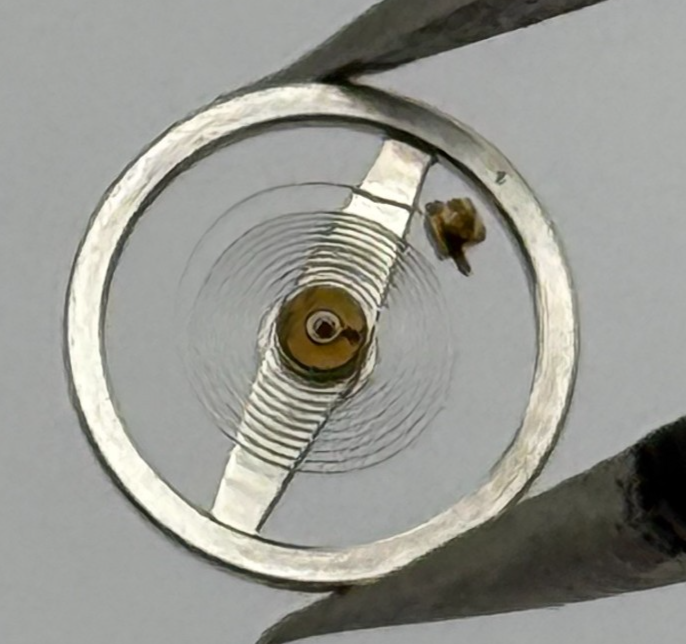 Cattin C.64 Balance Complete a pl. Renata 1550 M Watch Movement Parts Vintage