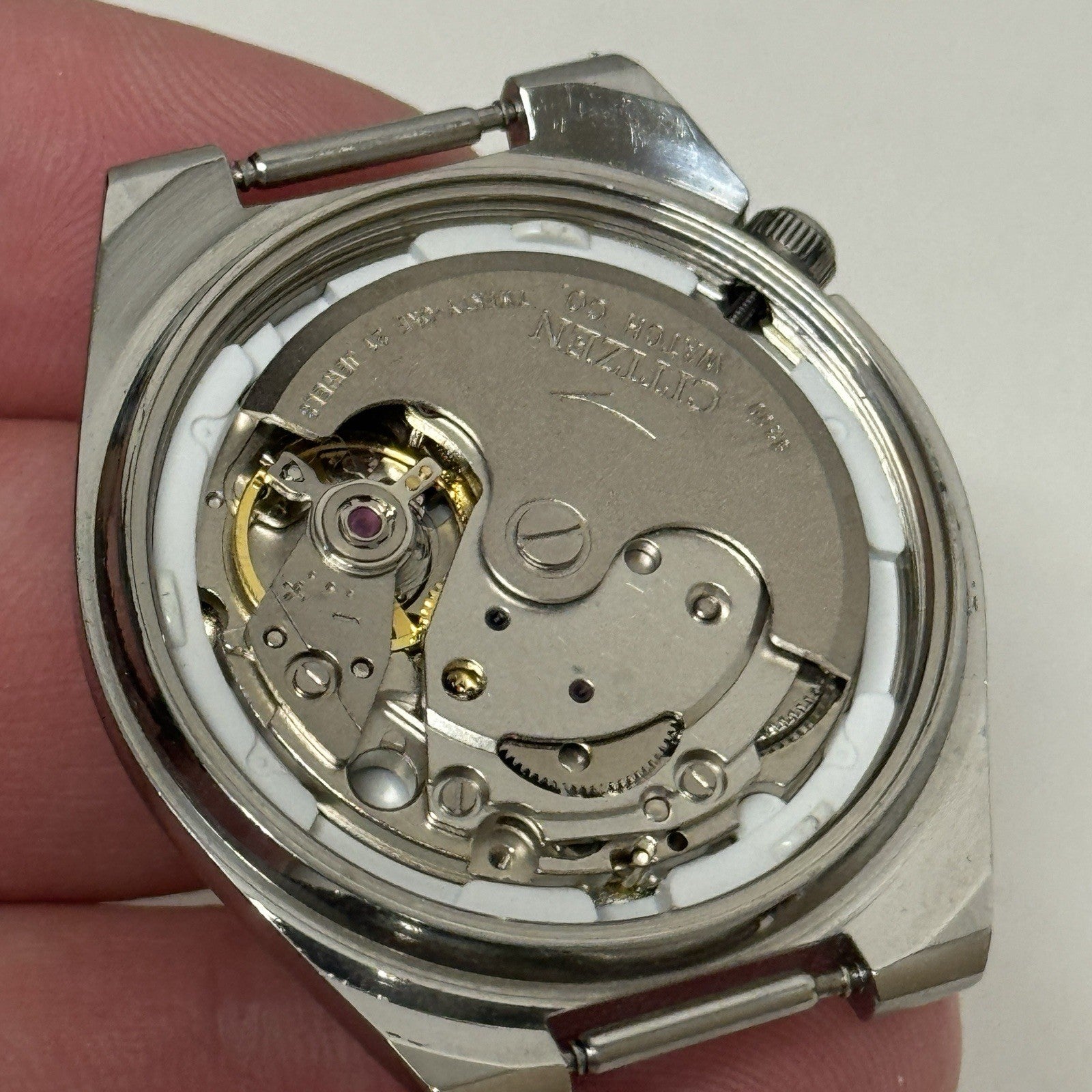 35mm Citizen 8200 Eagle 7 Automatic 4-R35314 Vintage Watch To Restore Arabic