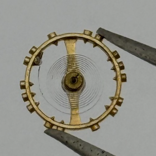 AS 976 1012 Balance Wheel Complete And Spring  29 M Watch Movement Parts NOS