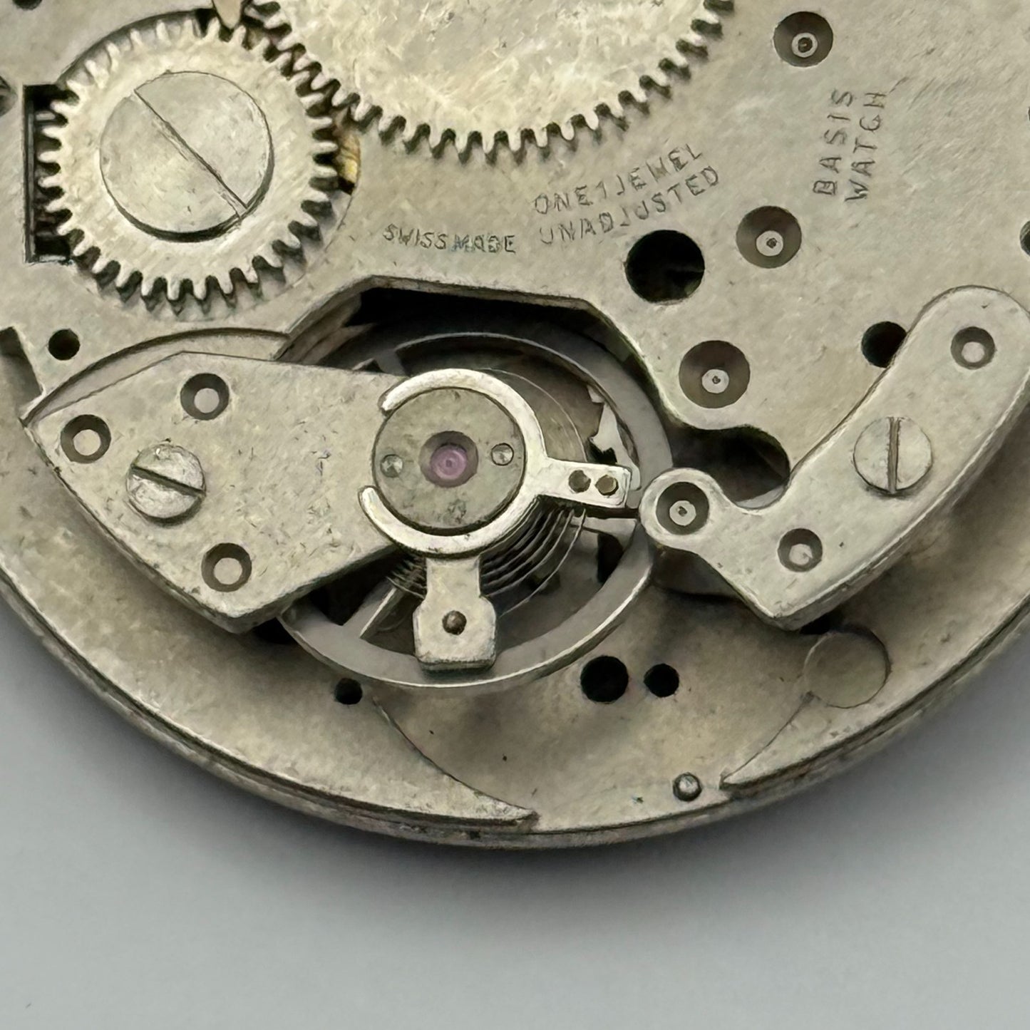 BFG 866 Watch Movement Envoy Manual Wind Vintage Swiss Parts Repair 26.2mm