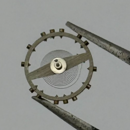 ETA 2360 2365 Balance Wheel Complete And Spring Inca 751 M Watch Movement Parts