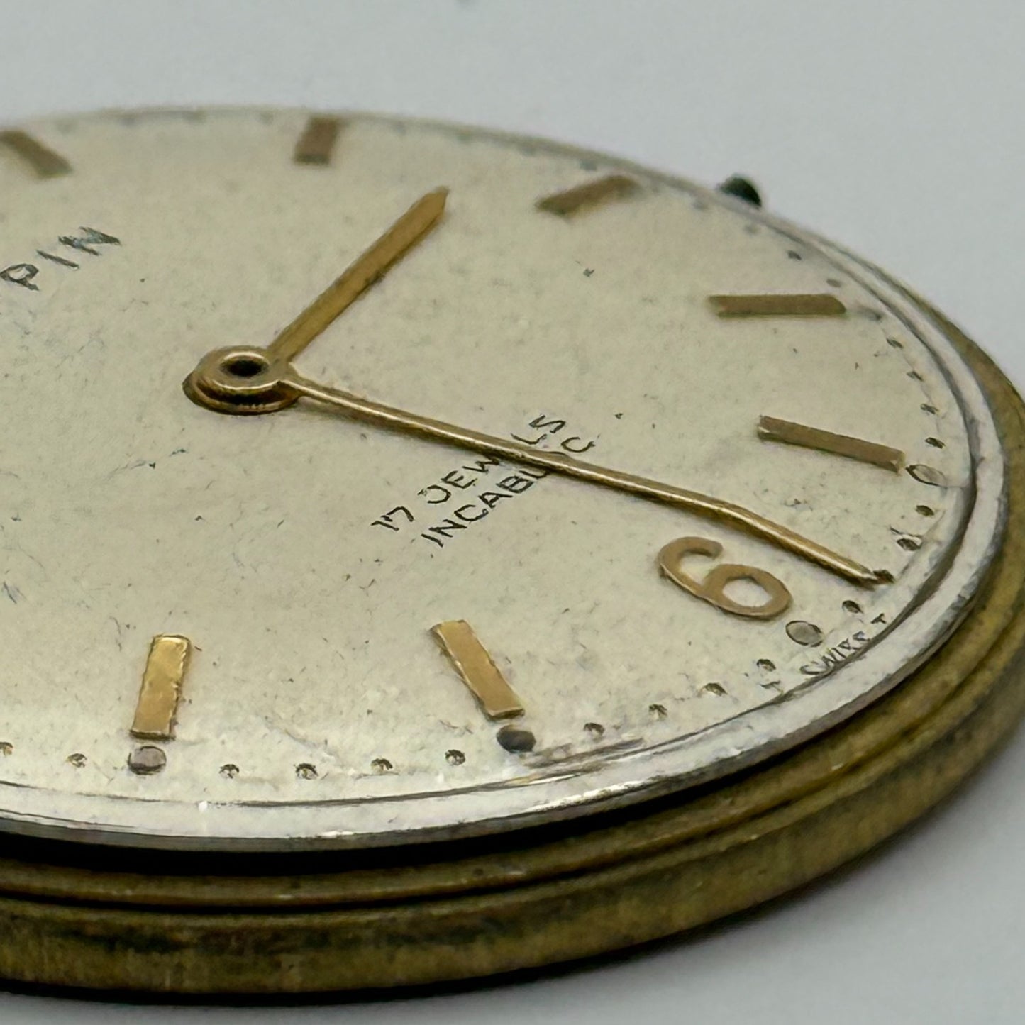 FHF 72 Watch Movement Mappin Manual Wind Vintage Swiss Parts Repair 31.6mm