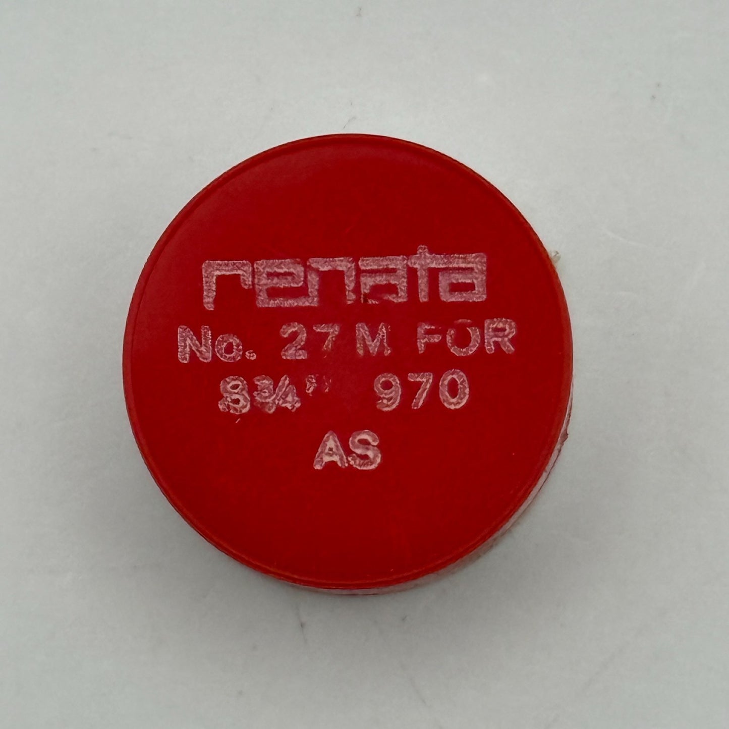 AS 970 Balance Wheel Complete And Spring 8 3/4''' 27 Watch Movement Parts NOS