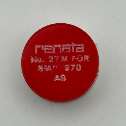 AS 970 Balance Wheel Complete And Spring 8 3/4''' 27 Watch Movement Parts NOS