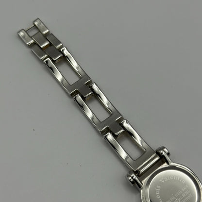 Louis Valentin Swiss Design Ladies Quartz Watch Two Tone Bracelet Working 23mm