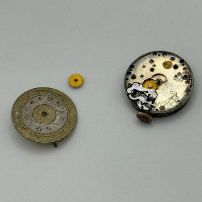 22mm AS 574 A Schild 15 Jewels Manual Wind Watch Movement Swiss Vintage PARTS