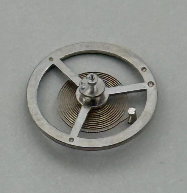 EB 1297 1469 Balance Wheel Complete And Spring 117 Watch Movement Parts NOS 