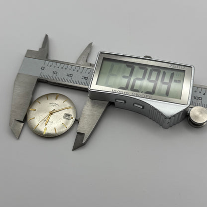 AS 1702/03 Rotary Date Watch Movement Manual Wind Vintage Parts Repair 25.8mm