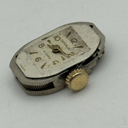 12.9mm Ladies Customline Lorsa 514A French Manual Wind Watch Movement PARTS