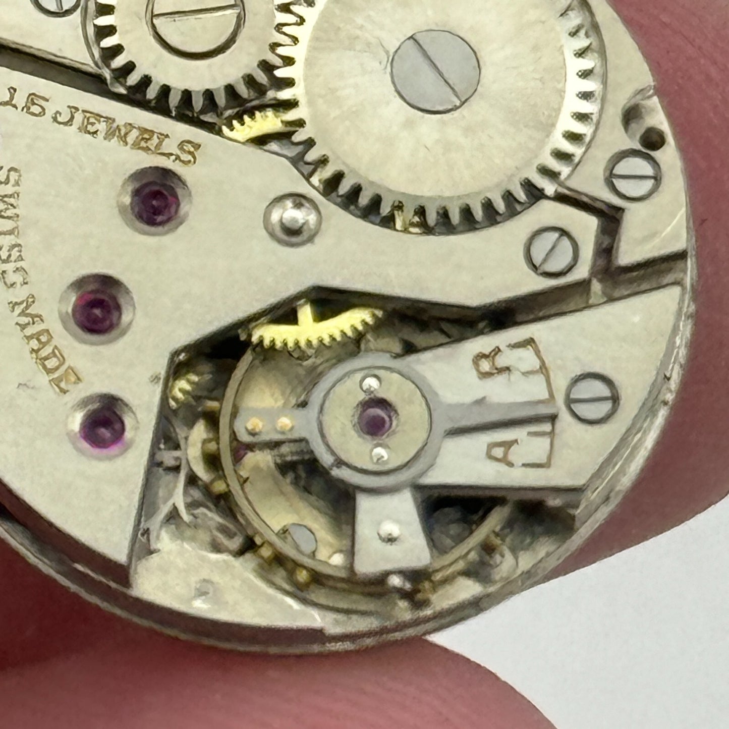 19.7mm Derby D 40 Mystery Dial Manual Wind Swiss Watch Movement PARTS SPARES