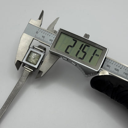 20mm 1970s Vintage Oris Green Dial Ladies Engraved Manual Wind Watch PARTS