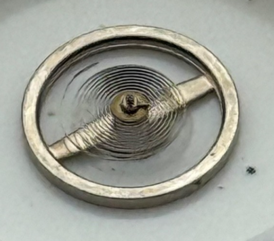 RW 64, 65, 66 Balance Wheel Complete And Spring PL 305 Watch Movement Parts NOS