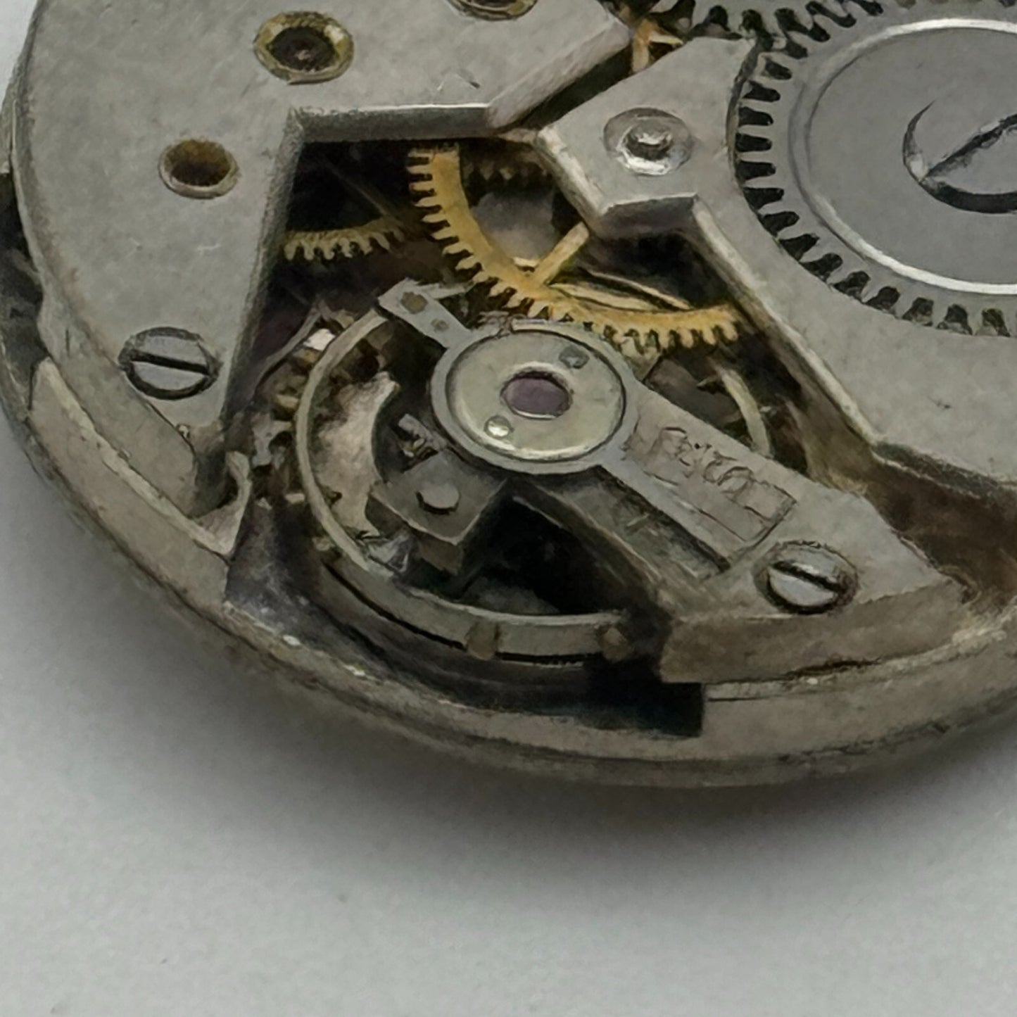19.7mm FHF 61 Balance Ok Manual Wind Watch Movement Swiss Vintage PARTS SPARES