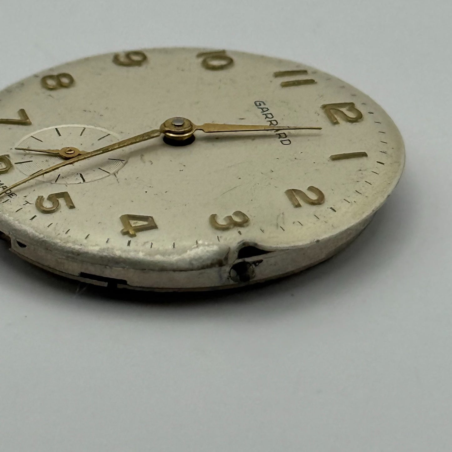 ETA 1120 Watch Movement Garrard Manual Wind Vintage Swiss Parts Repair 26.5mm