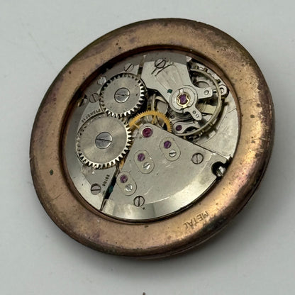 ETA 2390 Watch Movement Janus Manual Wind Vintage Swiss Parts Repair 32.6mm