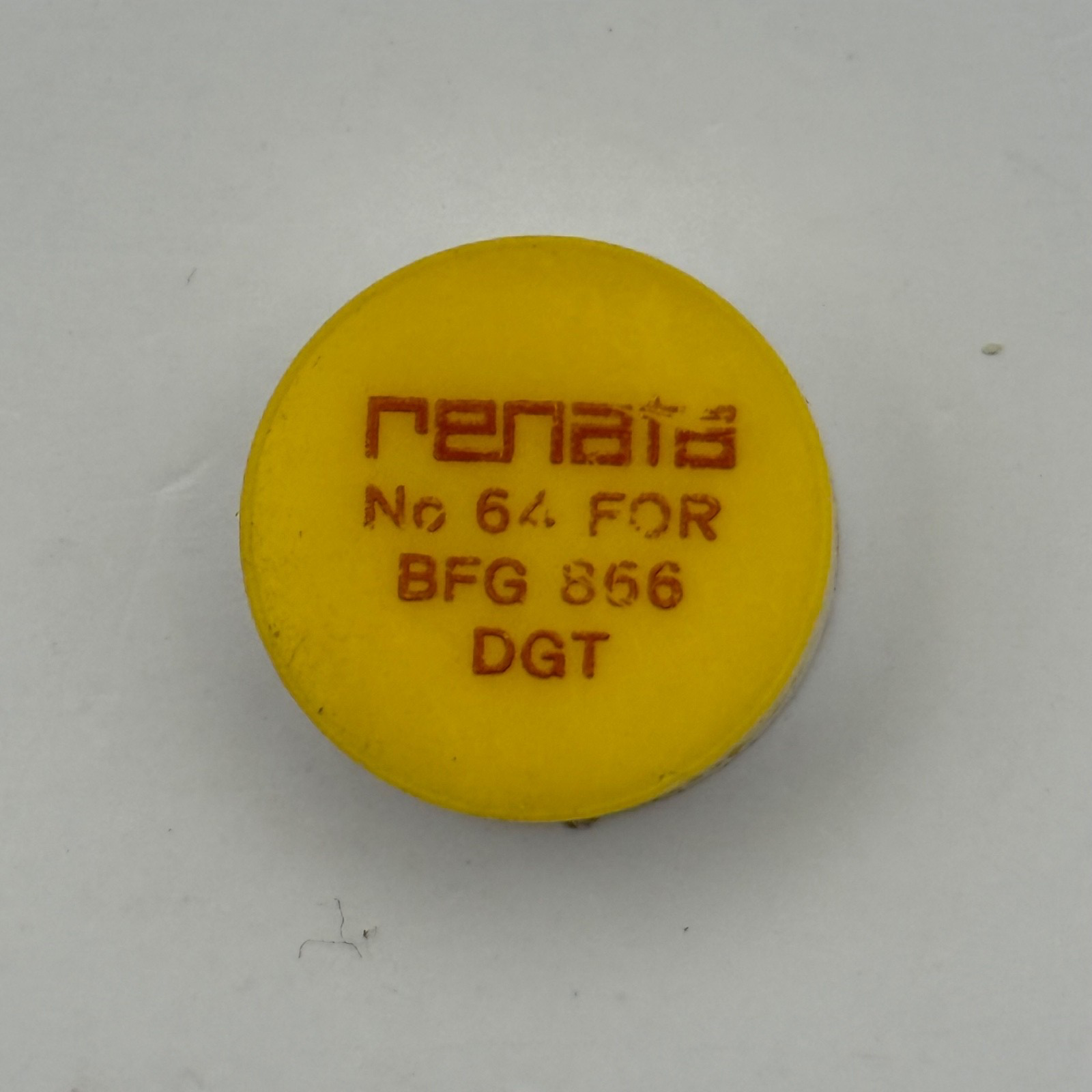 BFG 856 Balance Complete DGT Renata 64 Watch Movement Parts Vintage DAMAGED