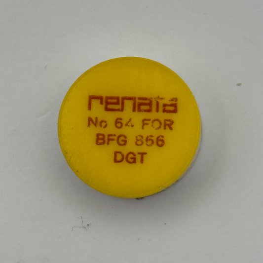 BFG 856 Balance Complete DGT Renata 64 Watch Movement Parts Vintage DAMAGED