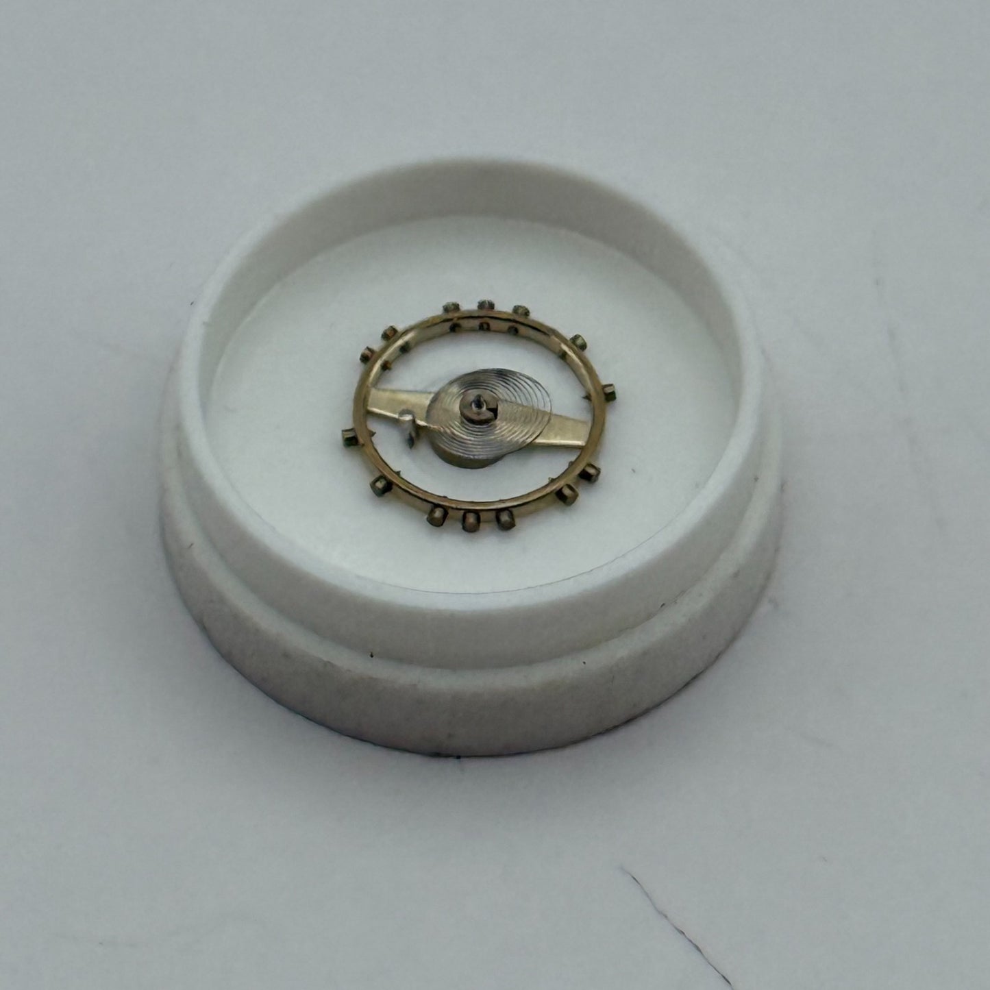 ETA 2325 2335 Balance Wheel Complete And Spring 695 M Watch Movement Parts NOS