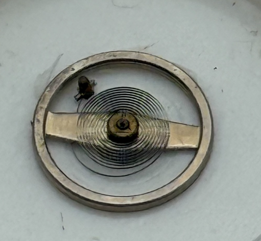 Brac 2021 2051 Balance Wheel Complete And Spring 69 M Watch Movement Parts NOS