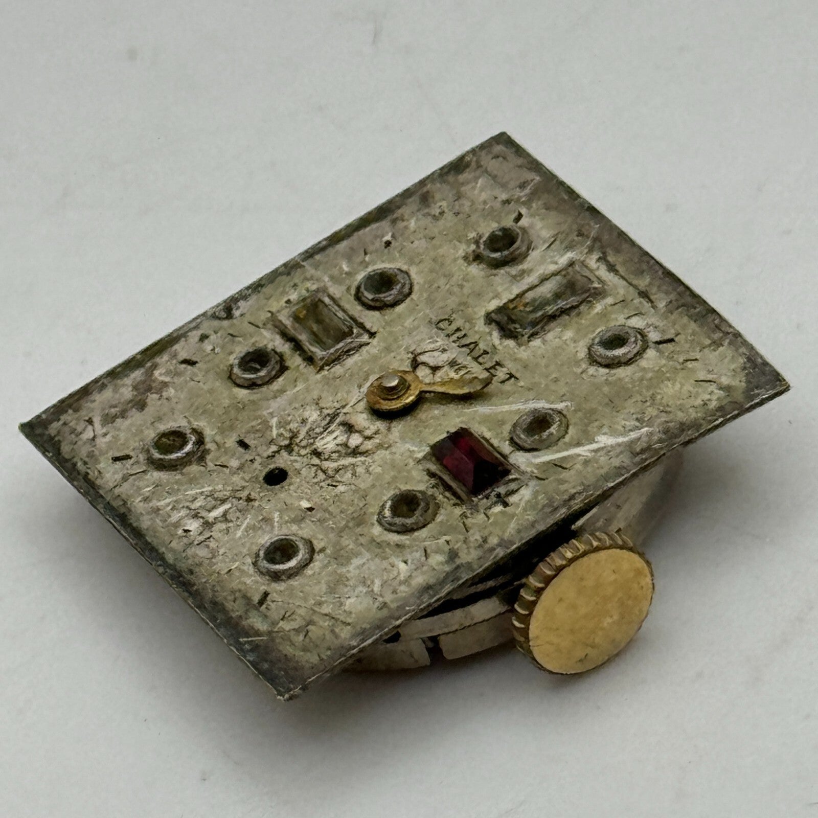 19.7mm Chalet AS 970 A Schild Manual Wind Watch Movement Swiss Vintage PARTS