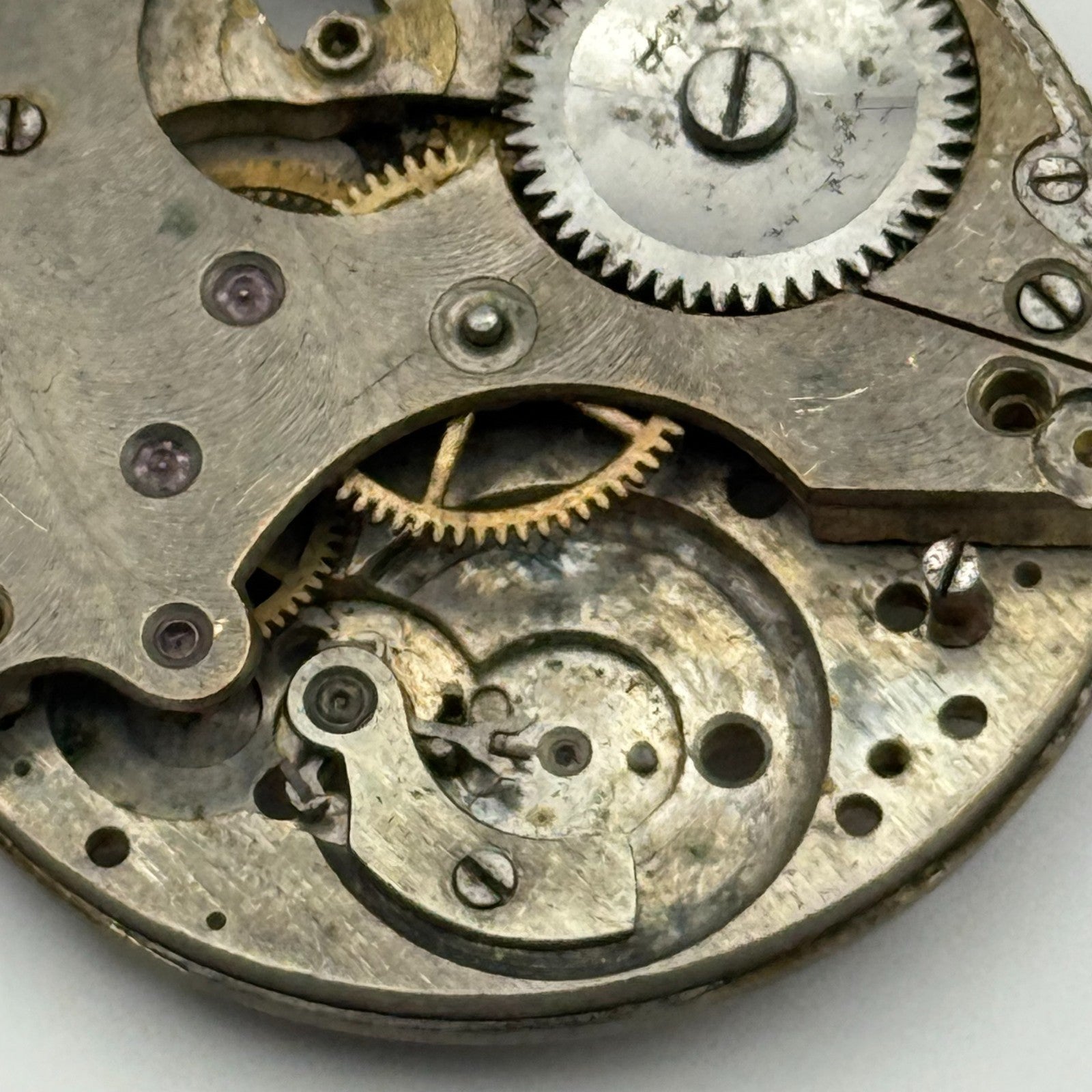 AS A Schild Trench Watch Movement Manual Wind Vintage Swiss Parts Repair 29.5mm