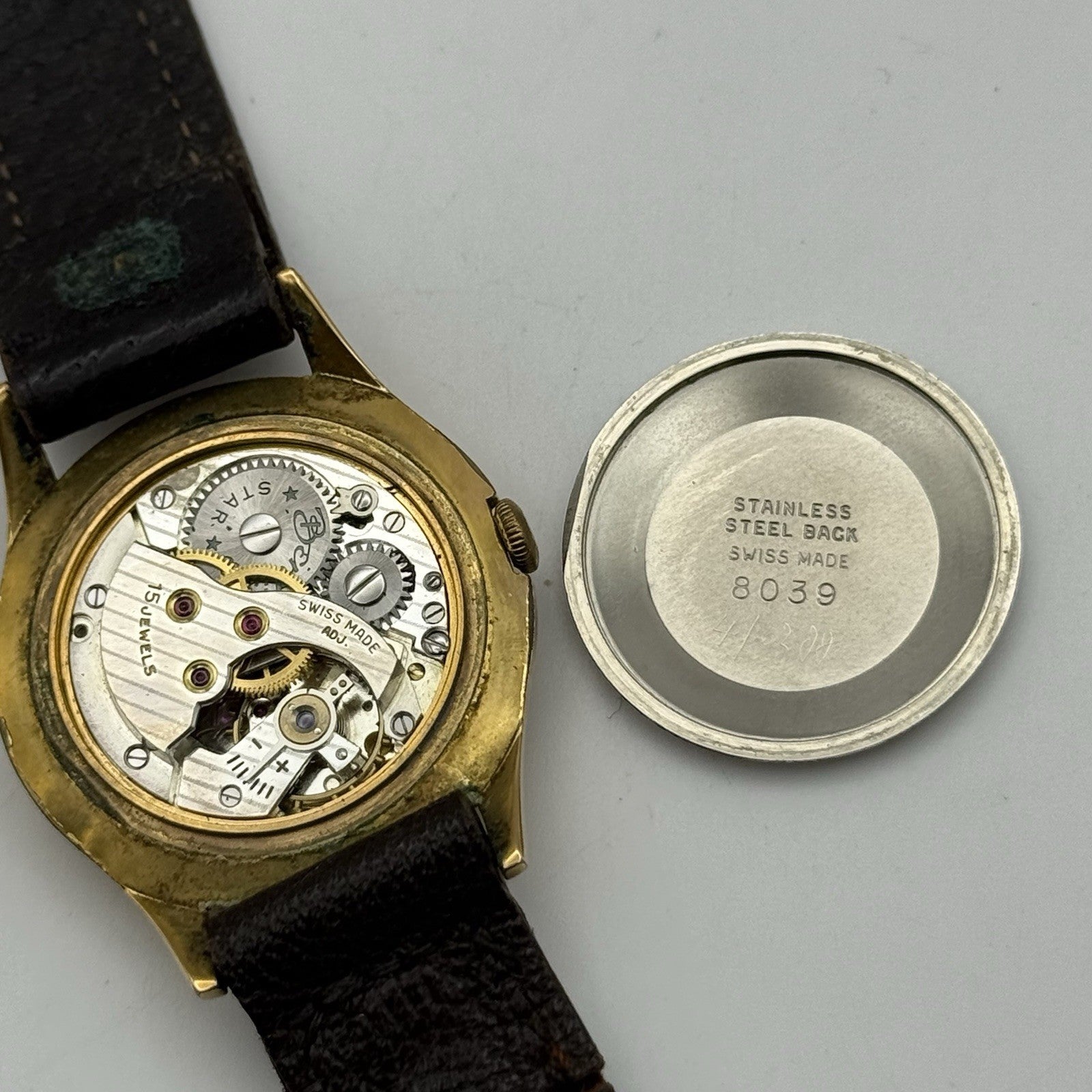 32mm Vintage Bentima Sweep Seconds AS 1187/94 Manual Wind Watch PARTS REPAIR