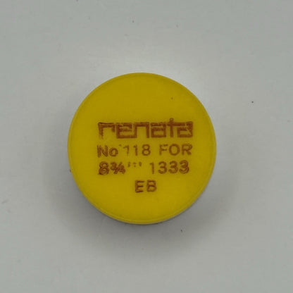 EB 1333 Balance Wheel Complete And Spring 8 3/4''' 118 Watch Movement Parts NOS